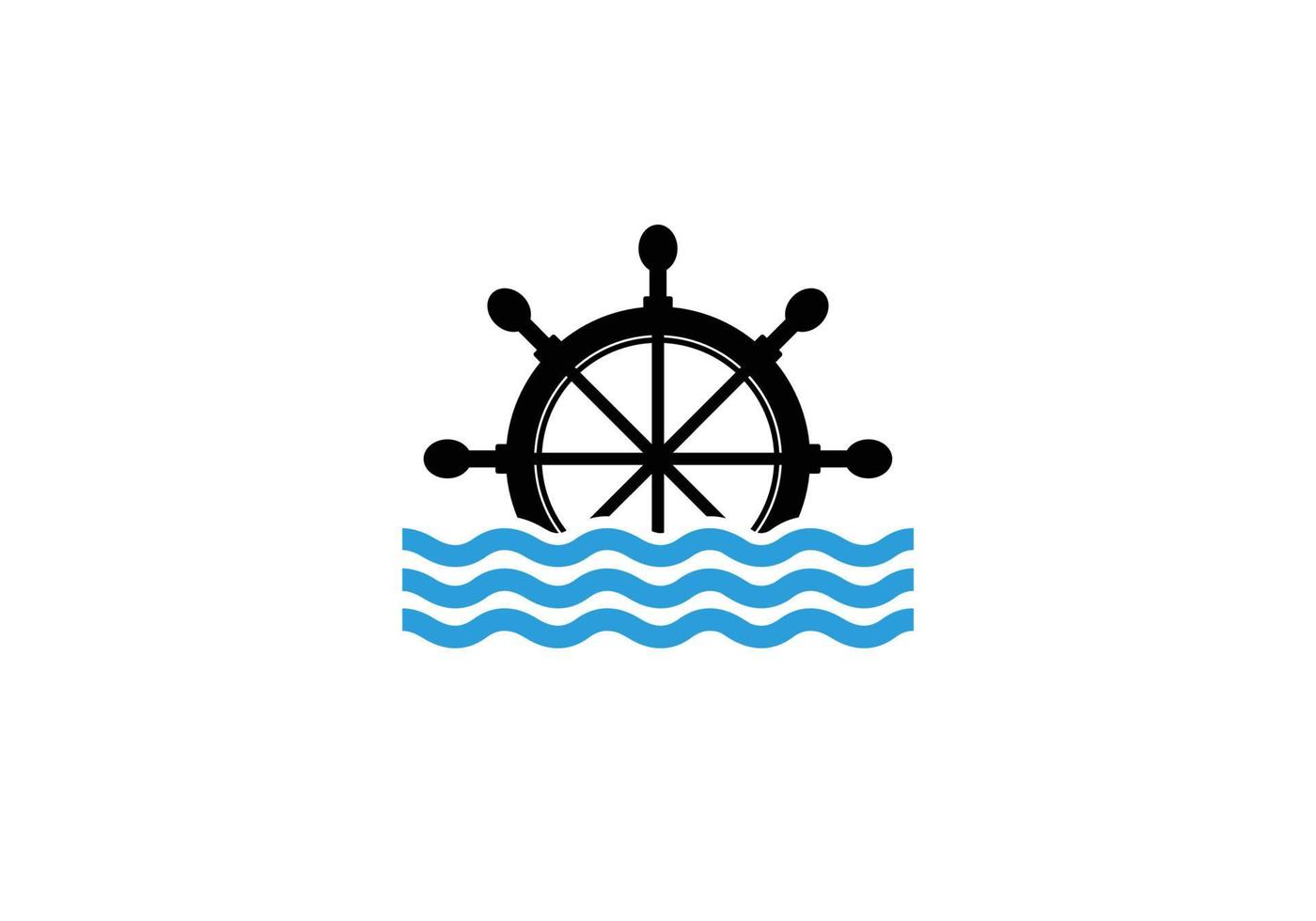 symbool wereld maritieme dag logo ontwerp inspiratie. vector