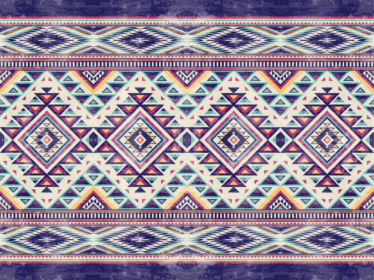 native american indian ornament patroon geometrisch etnisch textiel textuur tribal Azteekse patroon navajo mexicaans weefsel naadloze vector decoratie fashion