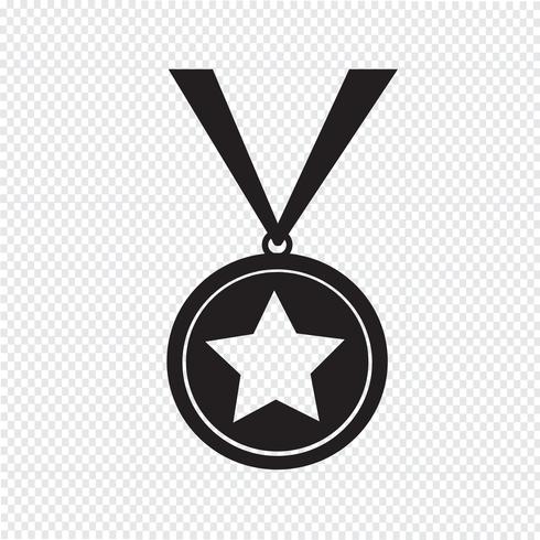 medaille pictogram symbool teken vector