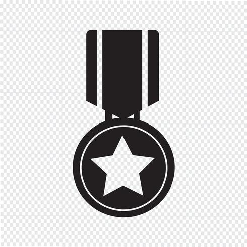 medaille pictogram symbool teken vector