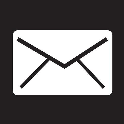 mail pictogram symbool teken vector