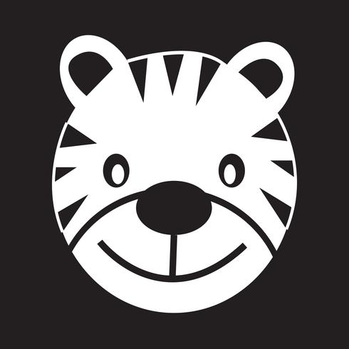 Tiger Icon symbool teken vector