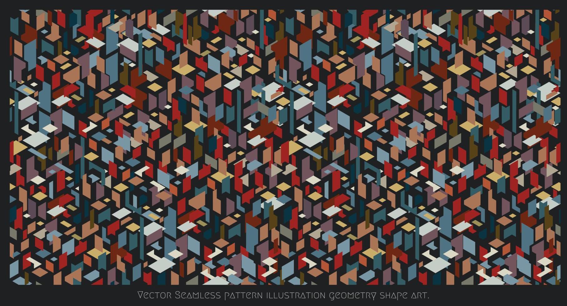 vector naadloze patroon illustratie geometrie vorm kunst