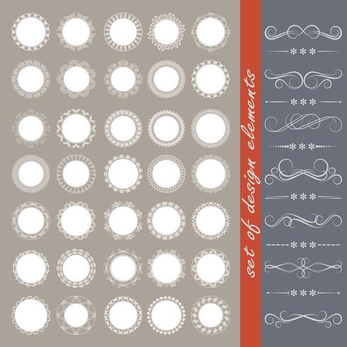 Lacy kleedjes megaset. vector