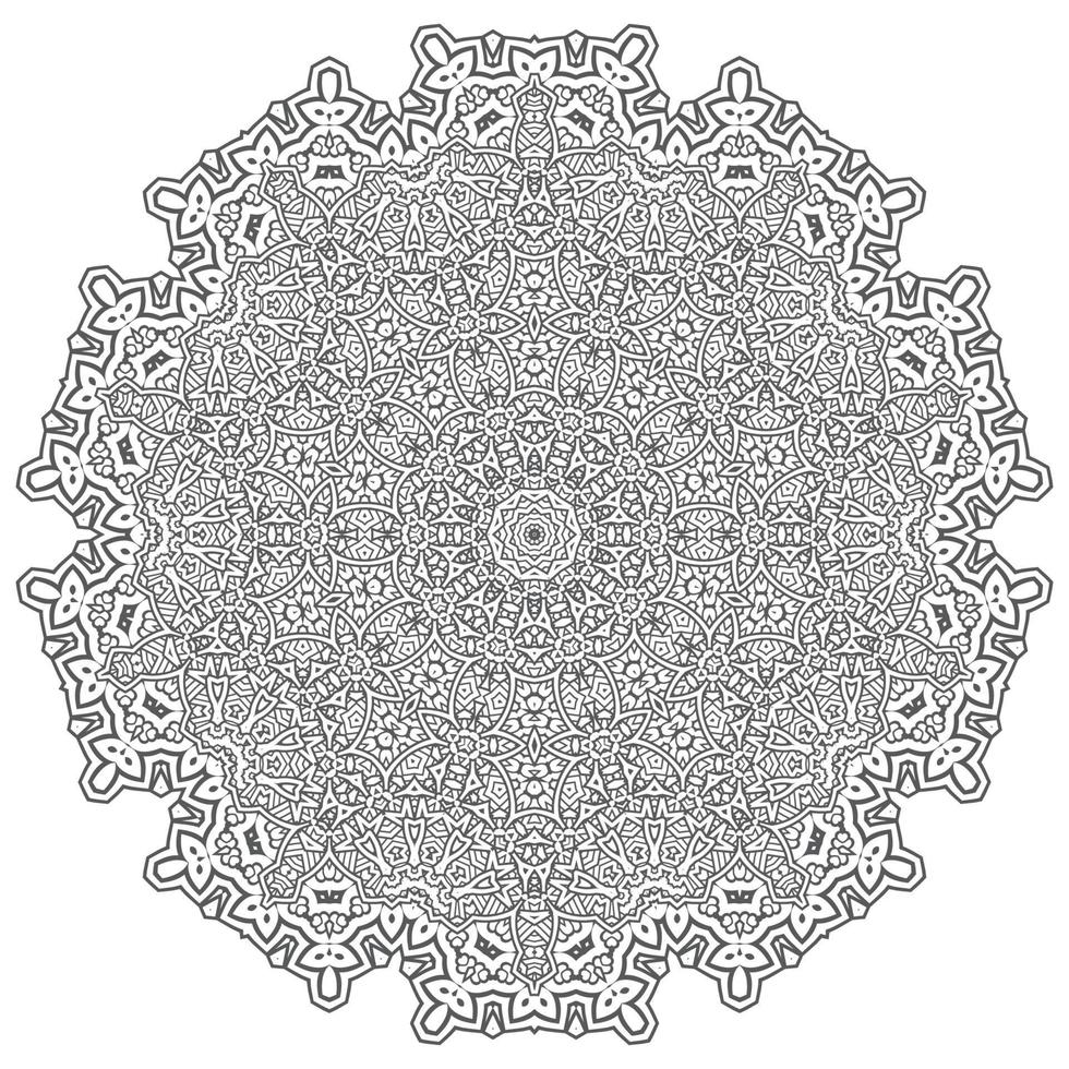 elegante mandala-vector voor ontwerp vector