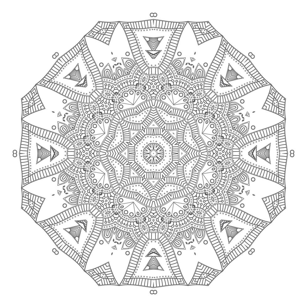 mooie mandala-vector voor ontwerp vector