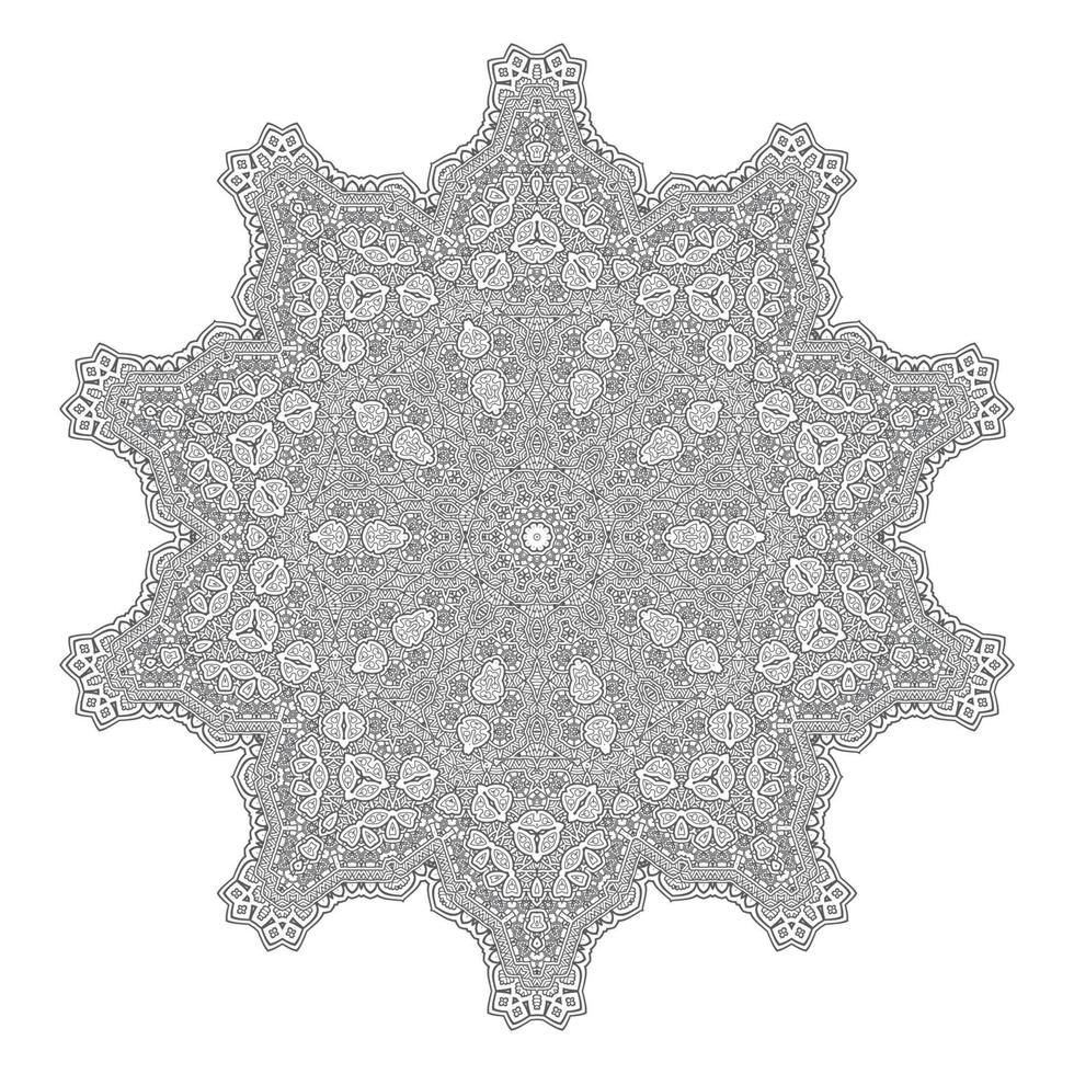 mooie mandala-vector voor ontwerp vector