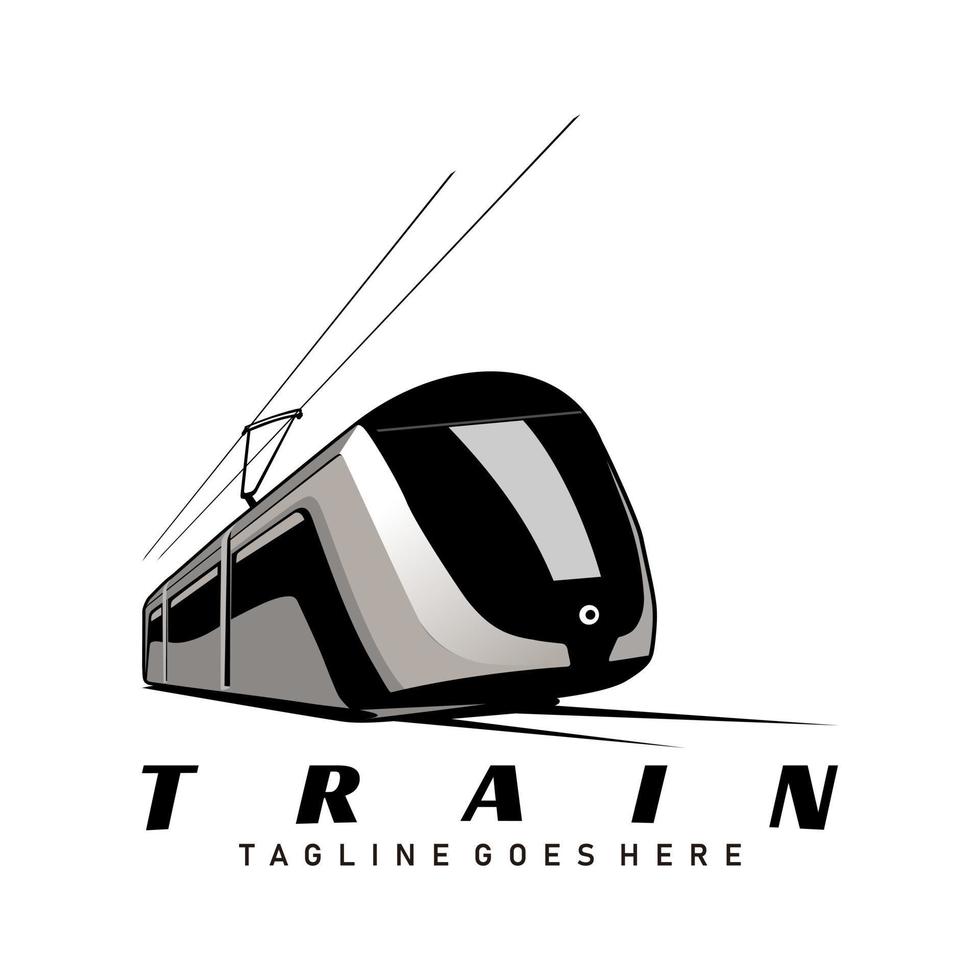 trein logo pictogram illustratie ontwerp vector