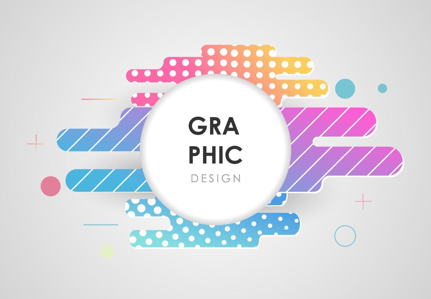 abstract kleurrijk geometrisch isometrisch ontwerp als achtergrond. minimale badge trendy vormen grafisch ontwerp met moderne lijnen en elementen. vector illustratie