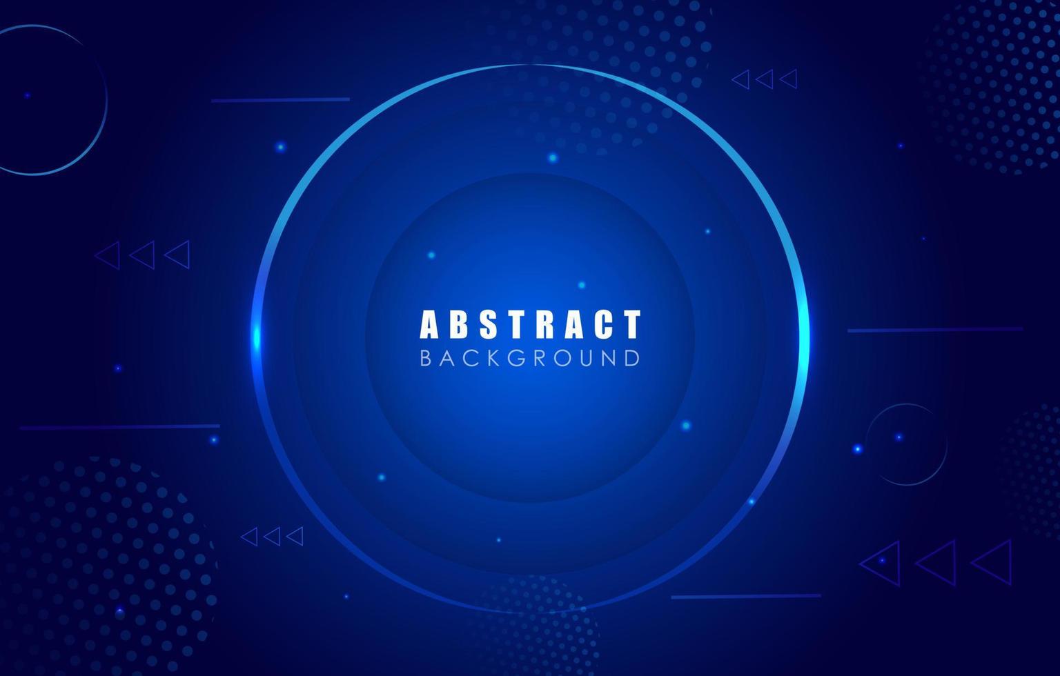 minimale gradiënt geometrische blauwe achtergrond met dynamische vormensamenstelling. abstracte creatieve coole achtergrond met digitaal patroon voor zakelijke poster of banner. vector illustratie