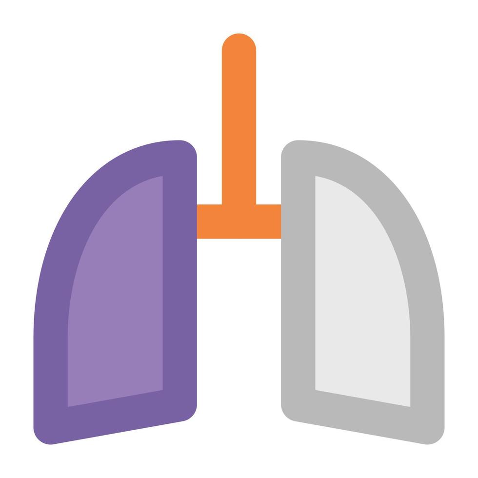 menselijke longen concepten vector