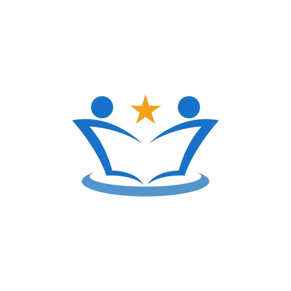onderwijs logo pictogram ontwerp sjabloon vector