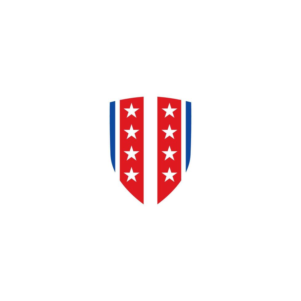 militaire badge logo pictogram sjabloon illustratie vector