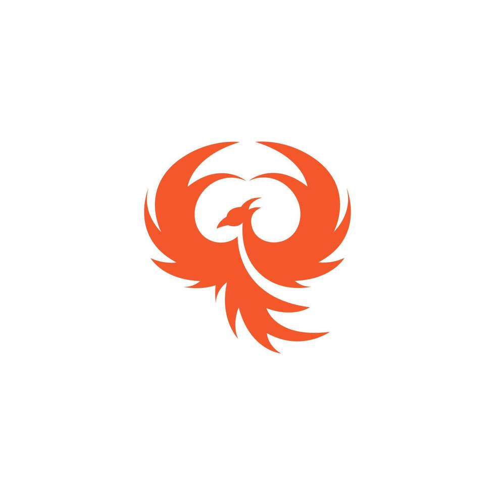 phoenix logo pictogram ontwerp sjabloon vector