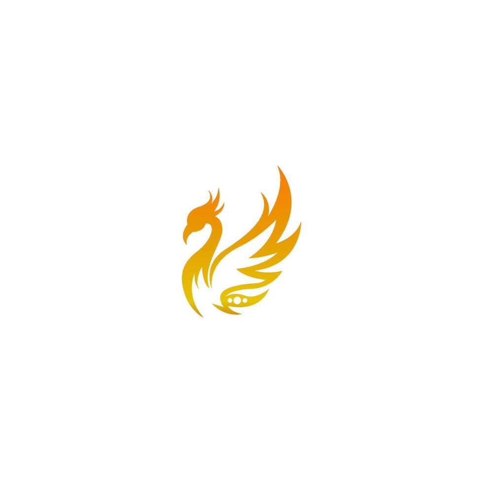 phoenix logo pictogram ontwerp sjabloon vector