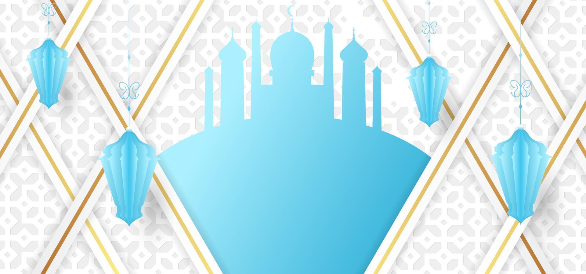 ramadan kareem islamitische groet achtergrond vectorillustratie ramadan kareem arabische kalligrafie achtergrond vectorillustratie vector