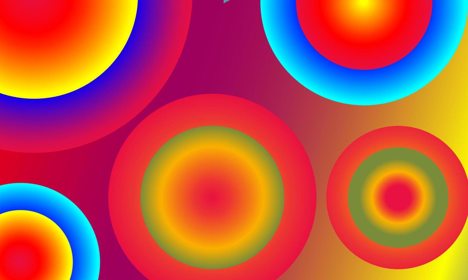 kleurrijke ronde patroon abstracte achtergrond vector