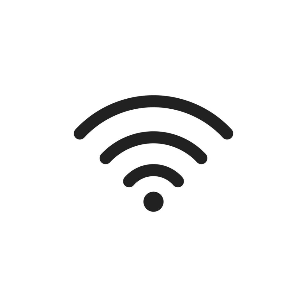 wifi pictogram vector