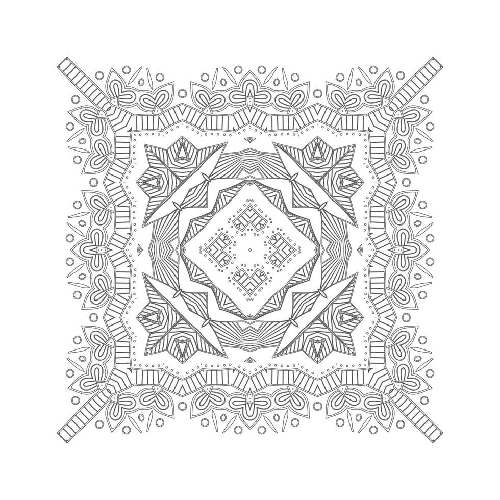 mooie mandala-vector voor ontwerp vector