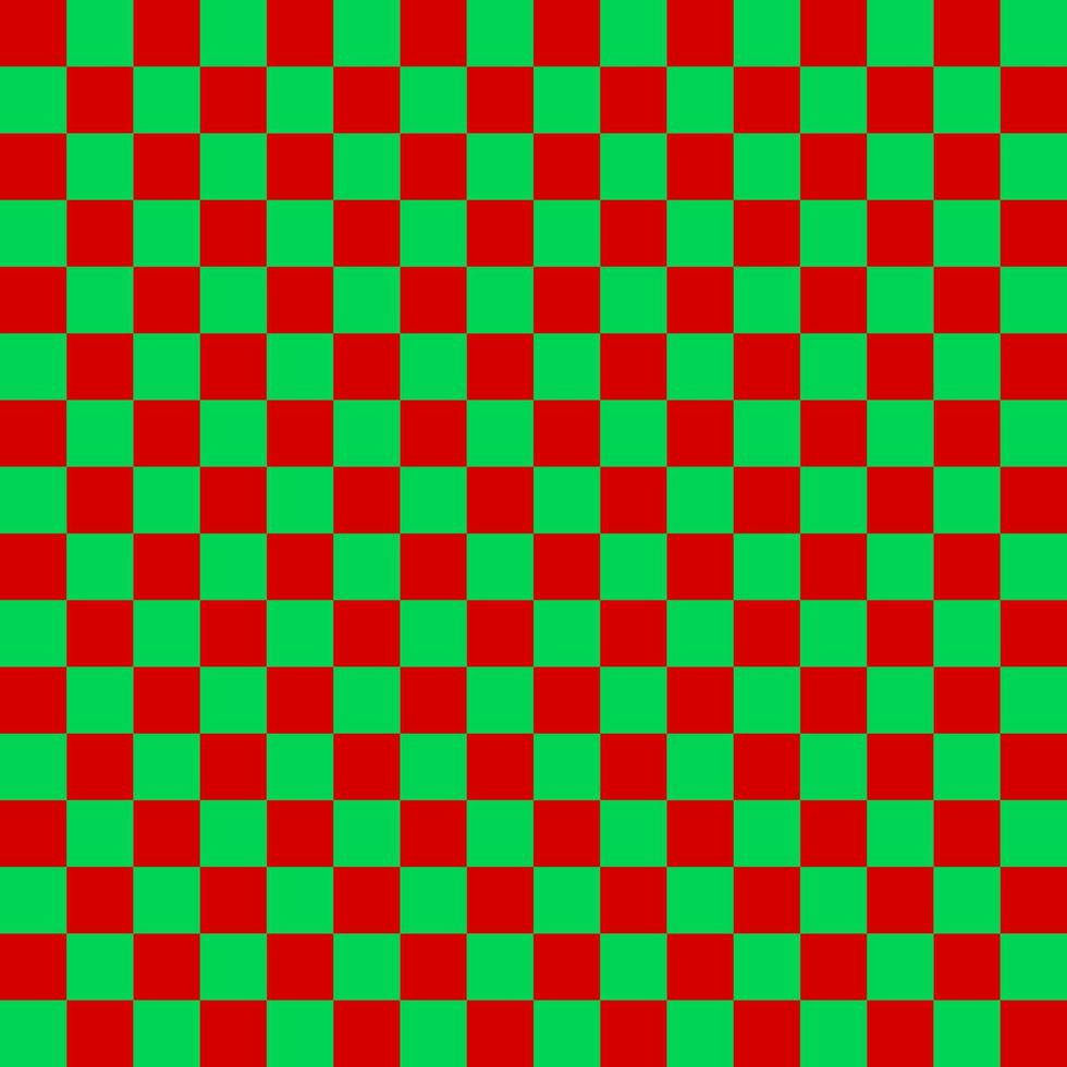 geruite naadloze rood groen patroon achtergrond, kerst kleuren. tafelkleed patroon. vector