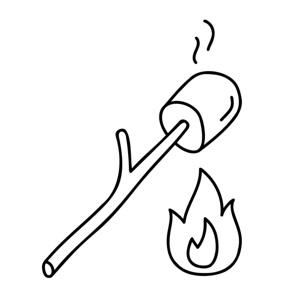 smoort. hand getrokken doodle pictogram. vector