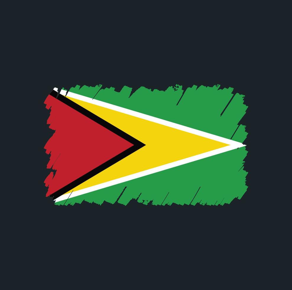 vlagborstel van Guyana vector