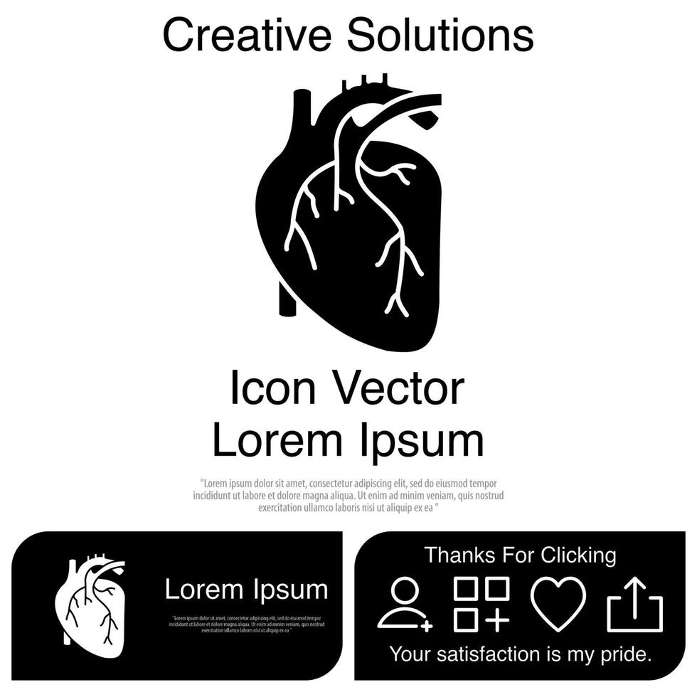 hart pictogram vector eps 10