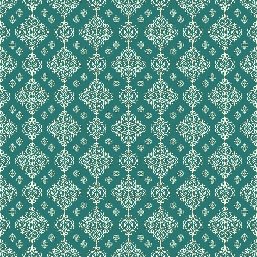 decoratieve ornament naadloze patroon achtergrond vector