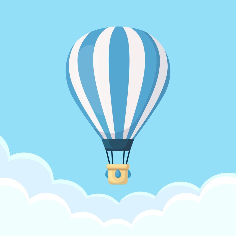 heteluchtballon vector