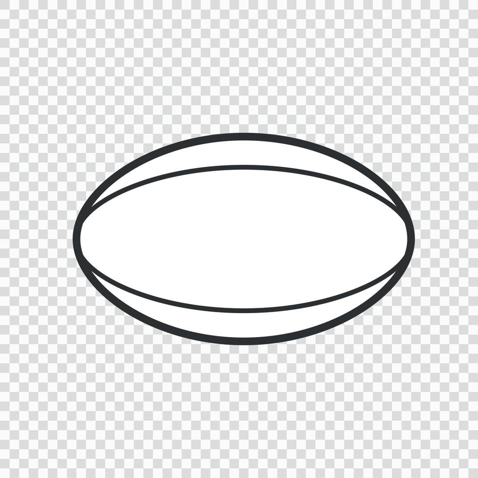 bal pictogram geïsoleerde vectorillustratie vector