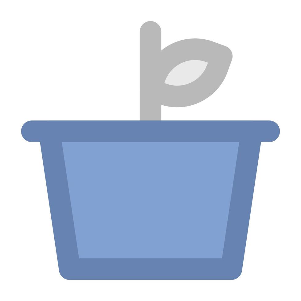 plant pot concepten vector