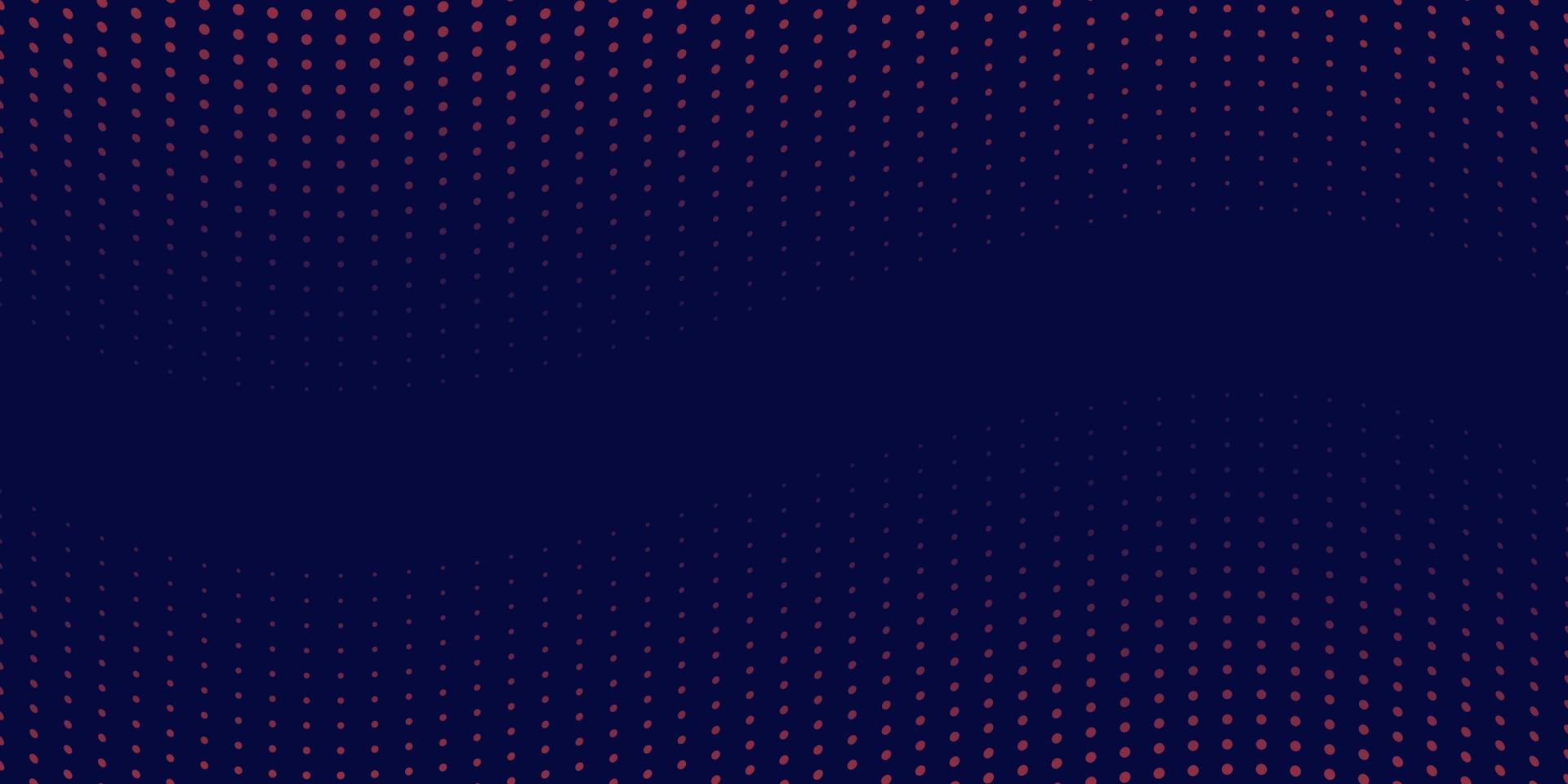 blauwe halftone textuur achtergrond met stippen patroon. halftoongradatie energie levendig effectpatroon. golf gestippelde creatieve banner. abstract modern behangontwerp. vectorillustratie. vector