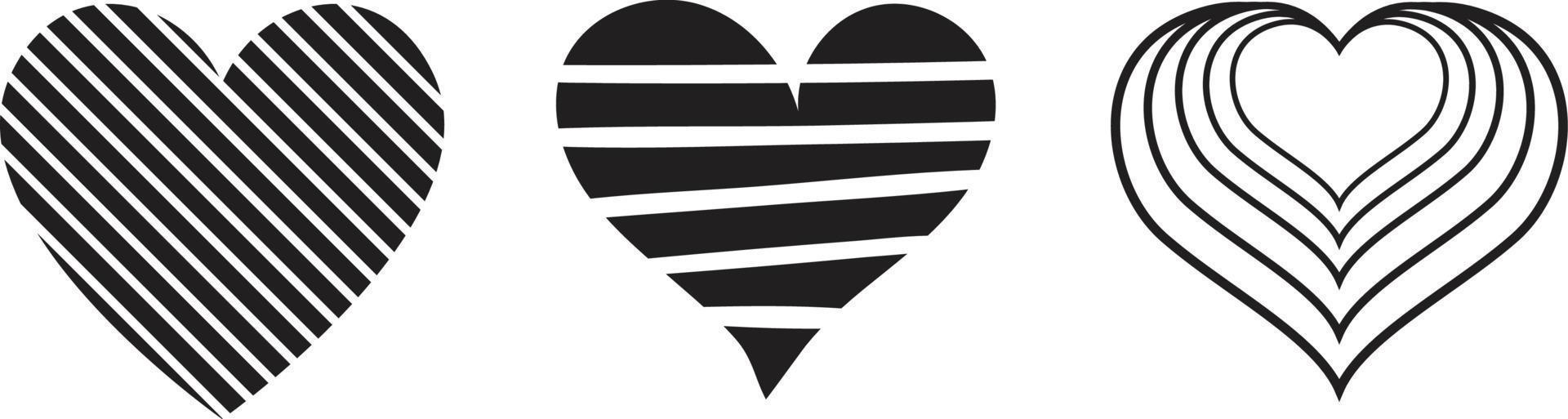 hart pictogram vector. perfecte liefde symbool. Valentijnsdag teken, embleem geïsoleerd op een witte achtergrond, vlakke stijl voor grafisch en webdesign, vector