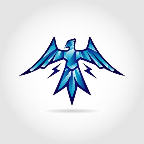 Thunder Bird-logo vector