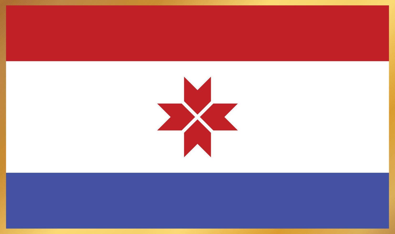 vlag van mordovi, vectorillustratie vector