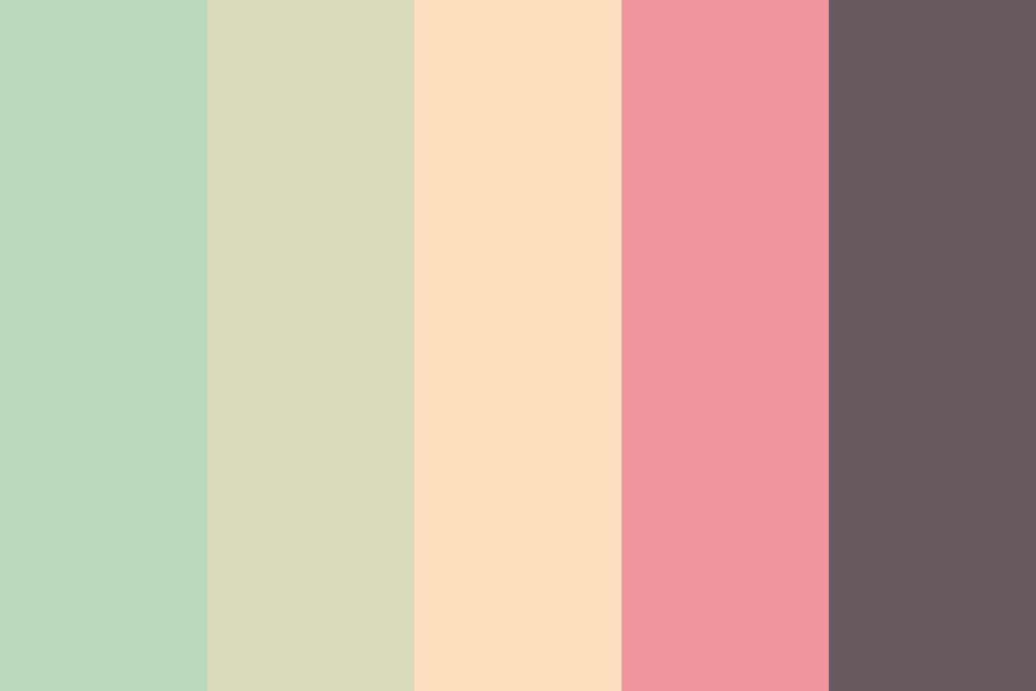 kleurenschema's combinaties paletten. illustratie cmyk-kleuren om af te drukken. vector kleurenpalet
