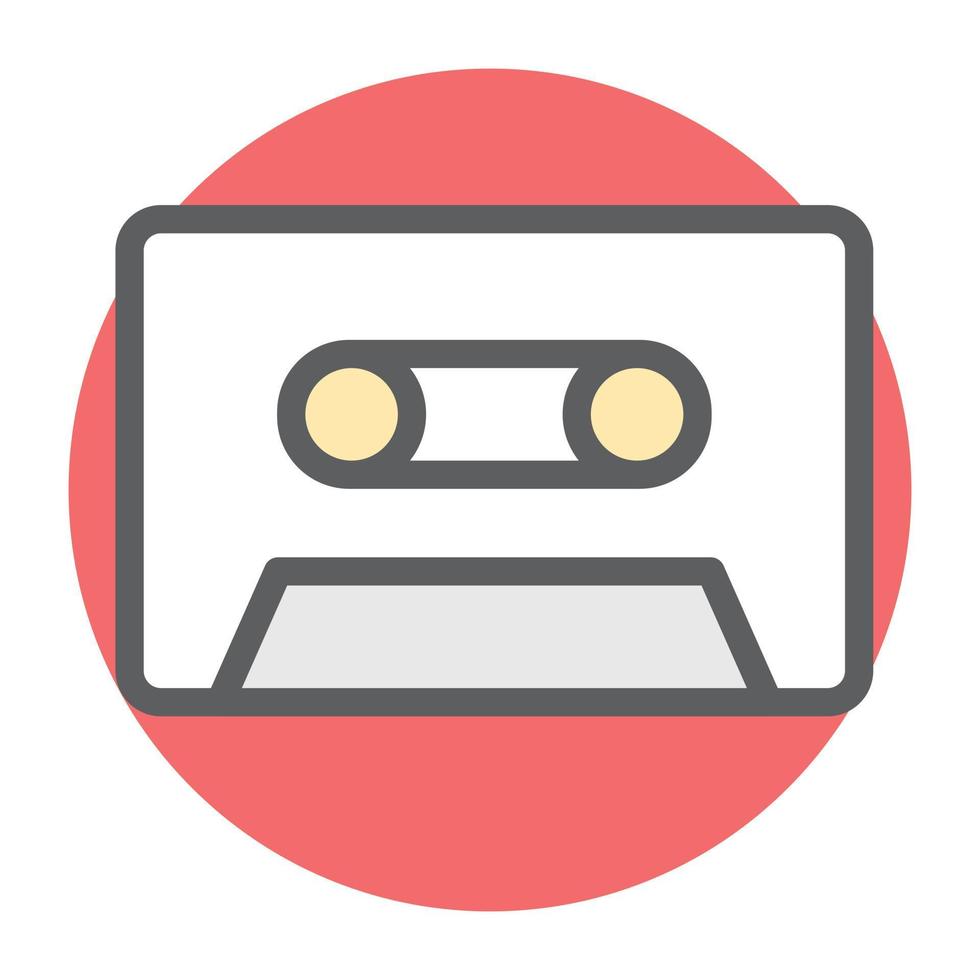 trendy cassetteconcepten vector