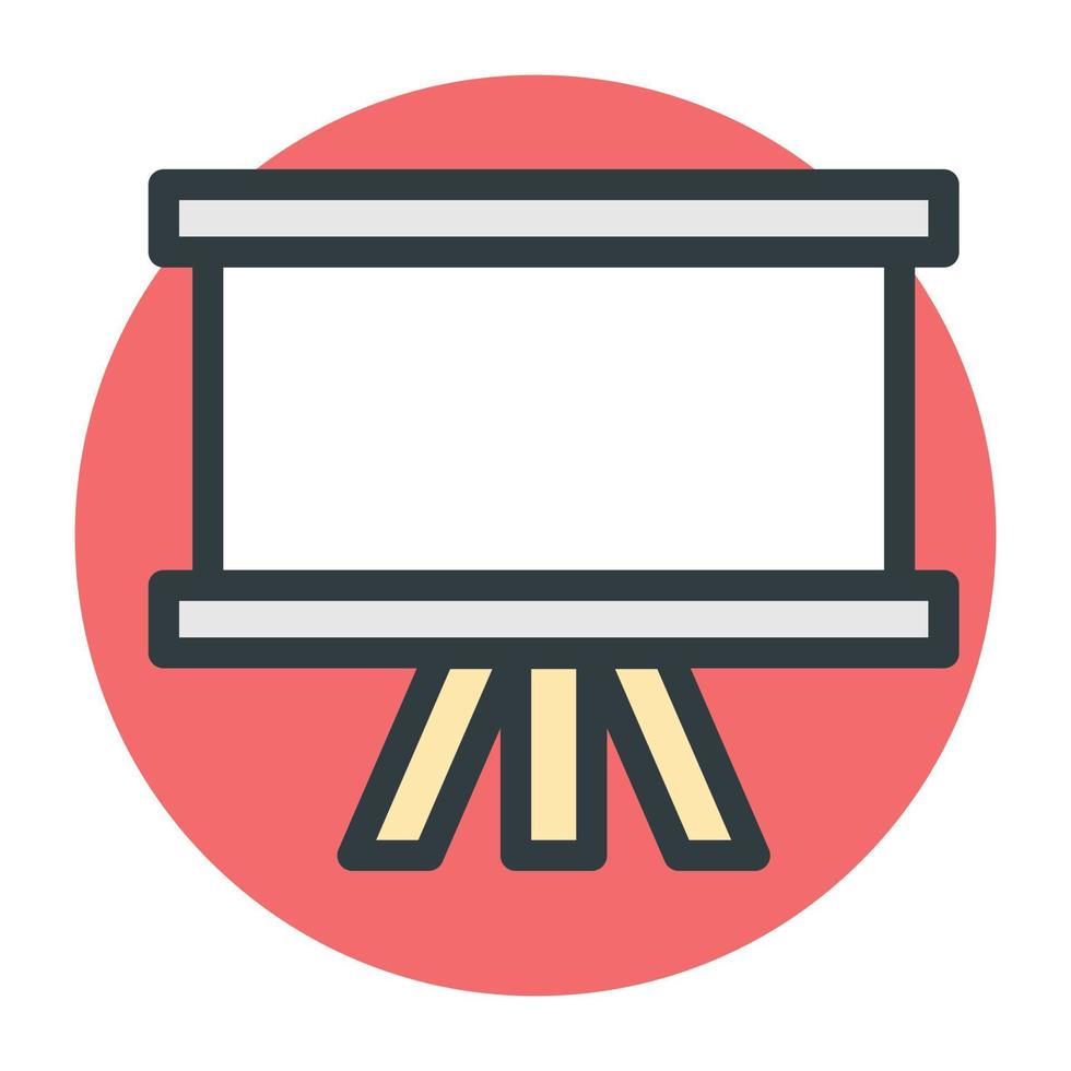 trendy whiteboard concepten vector