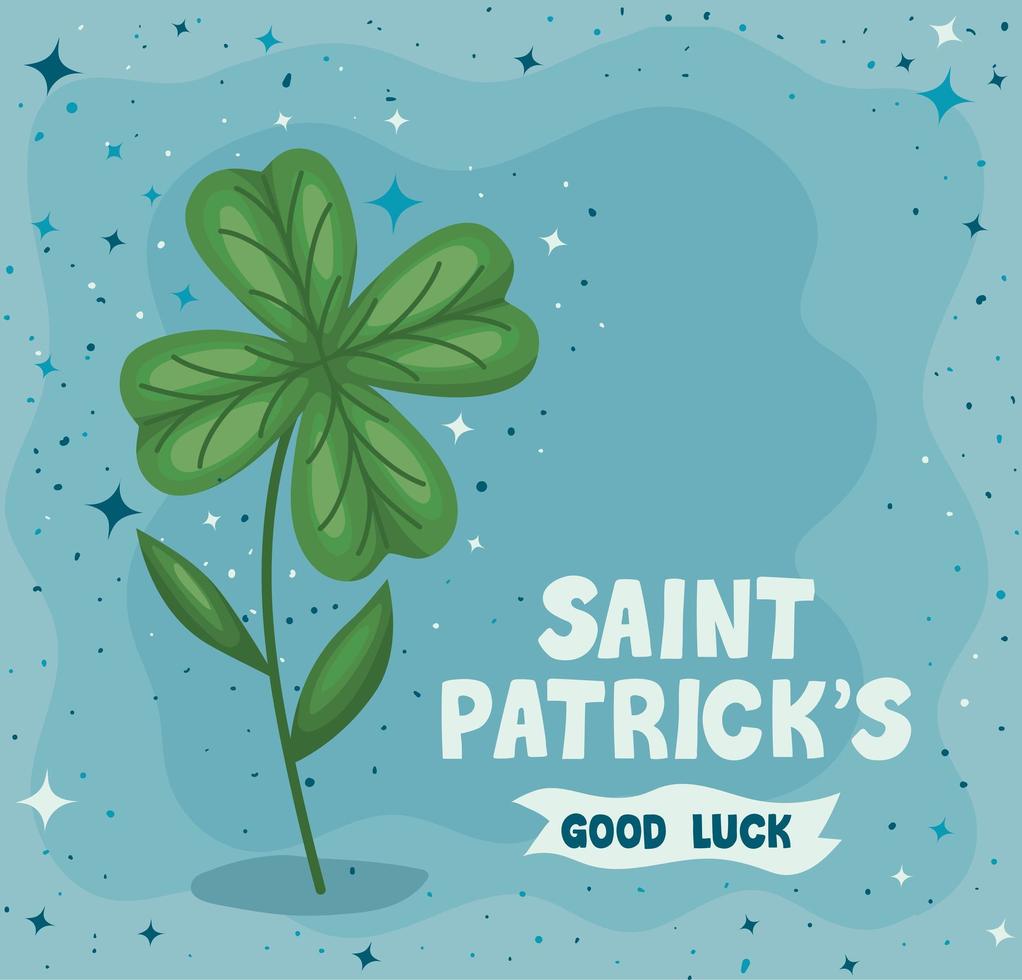 gelukkig st patricks dag ontwerp vector