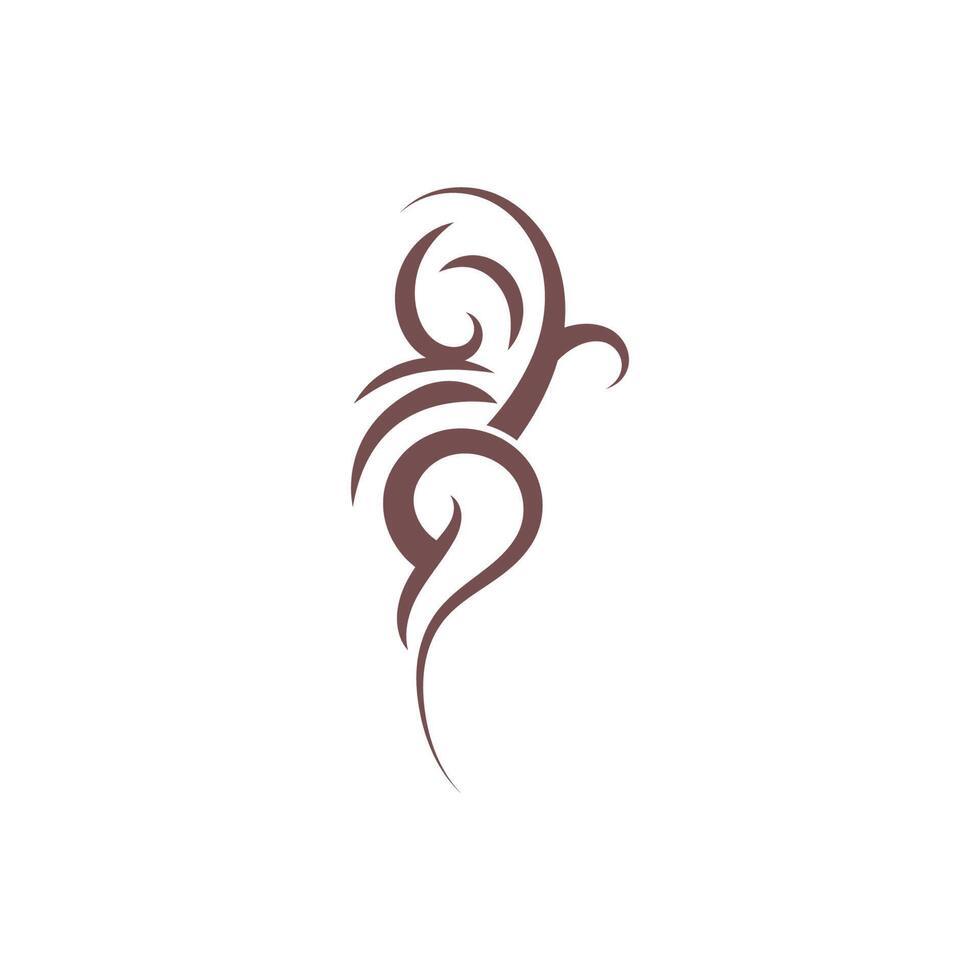 tattoo pictogram logo ontwerp sjabloon vectorillustratie vector