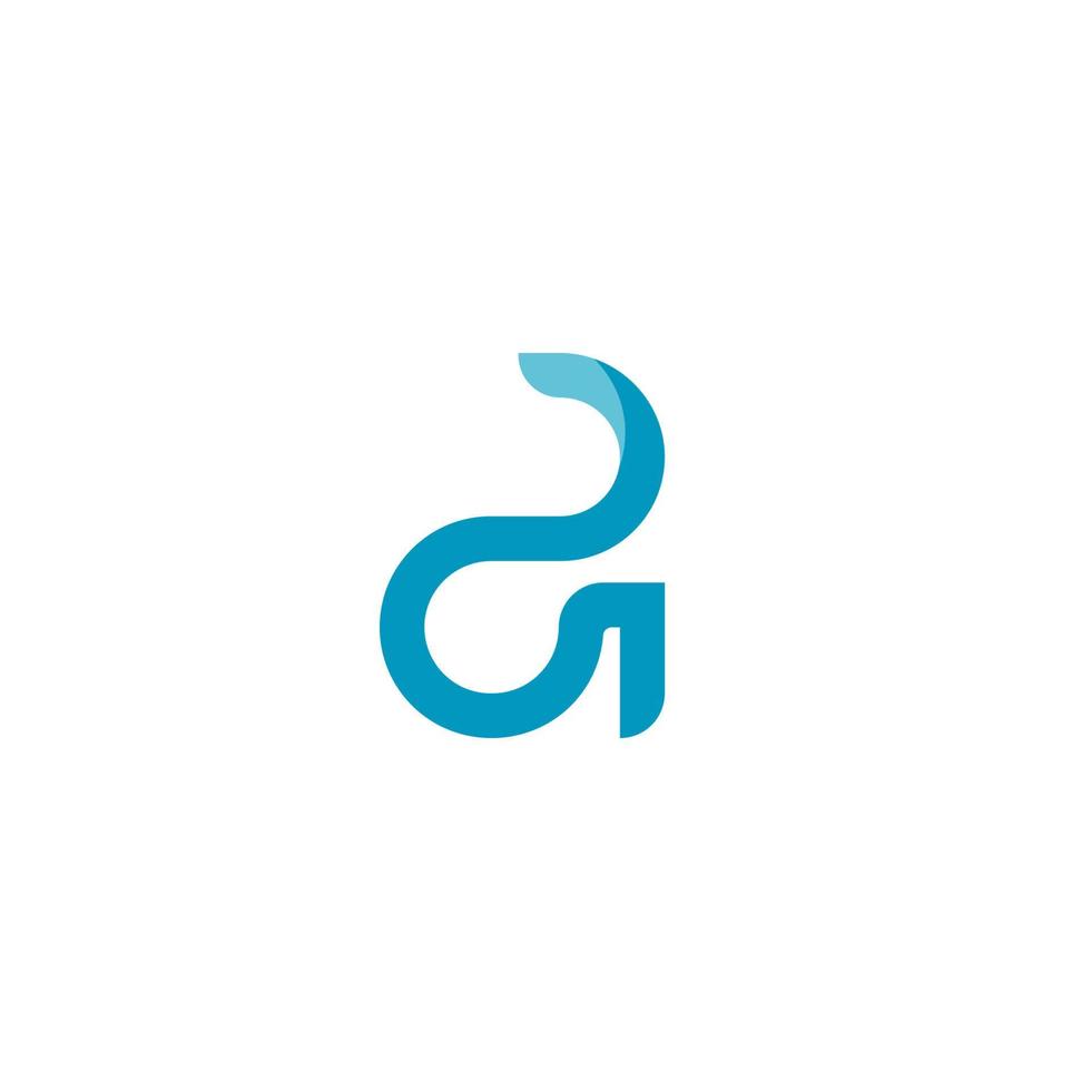 letter een logo pictogram ontwerpconcept vector