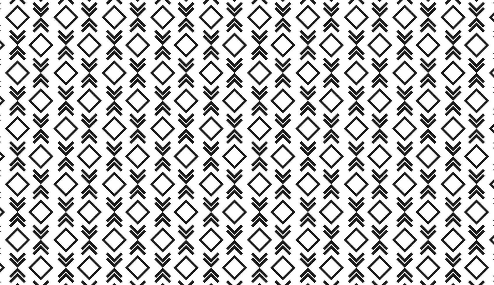 naadloos patroon. zwart-wit ruit en chevron motief. eenvoudig patroonontwerp. kan worden gebruikt voor posters, brochures, ansichtkaarten en andere afdrukbehoeften. vector illustratie