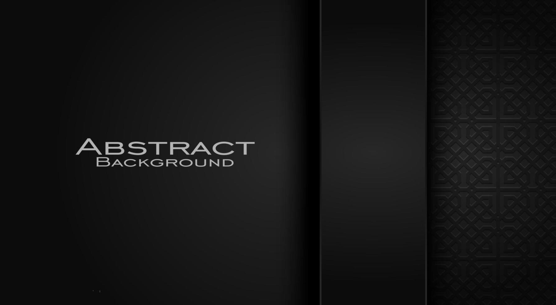 eenvoudige abstracte achtergrond, modern en elegant ontwerp, met donkere zwarte kleur, vector
