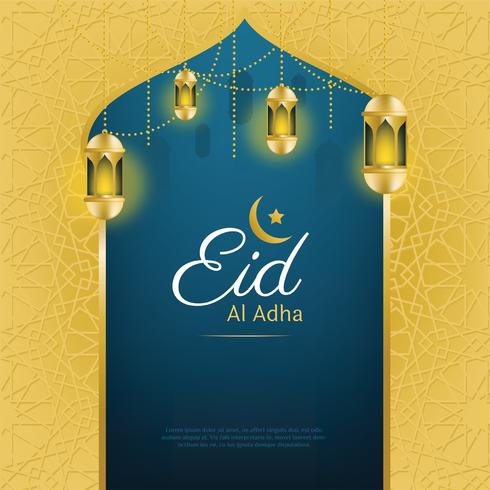 eid al adha vector ontwerp