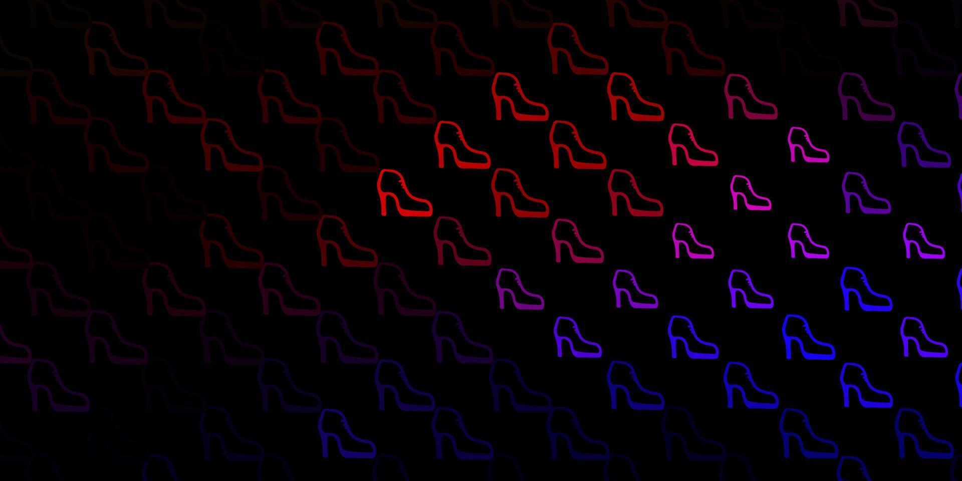 donkerroze, rode vectorachtergrond met vrouwensymbolen. vector