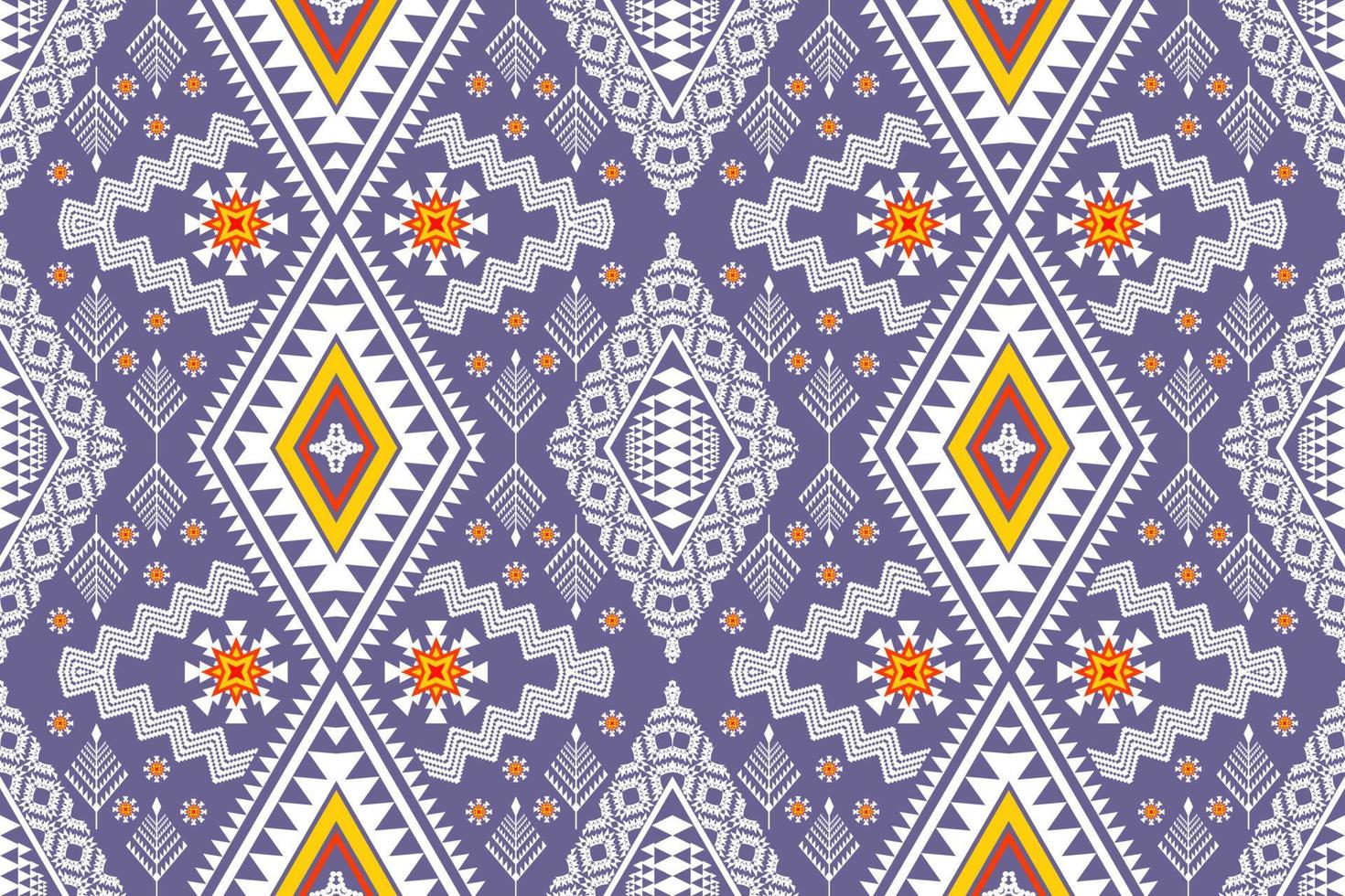 geometrische etnische oosterse traditionele pattern.figure tribal borduurwerk style.design voor behang, kleding, verpakking, stof, vectorillustratie vector