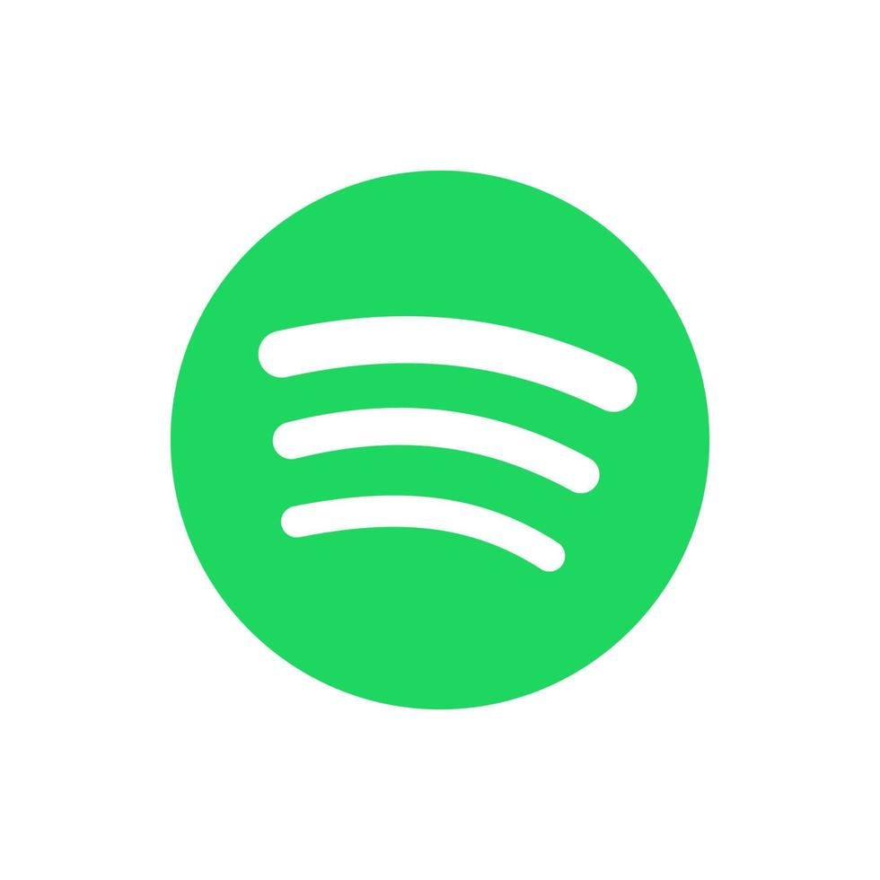 Spotify-pictogram, Spotify-logo, Spotify-symboollogoset vector