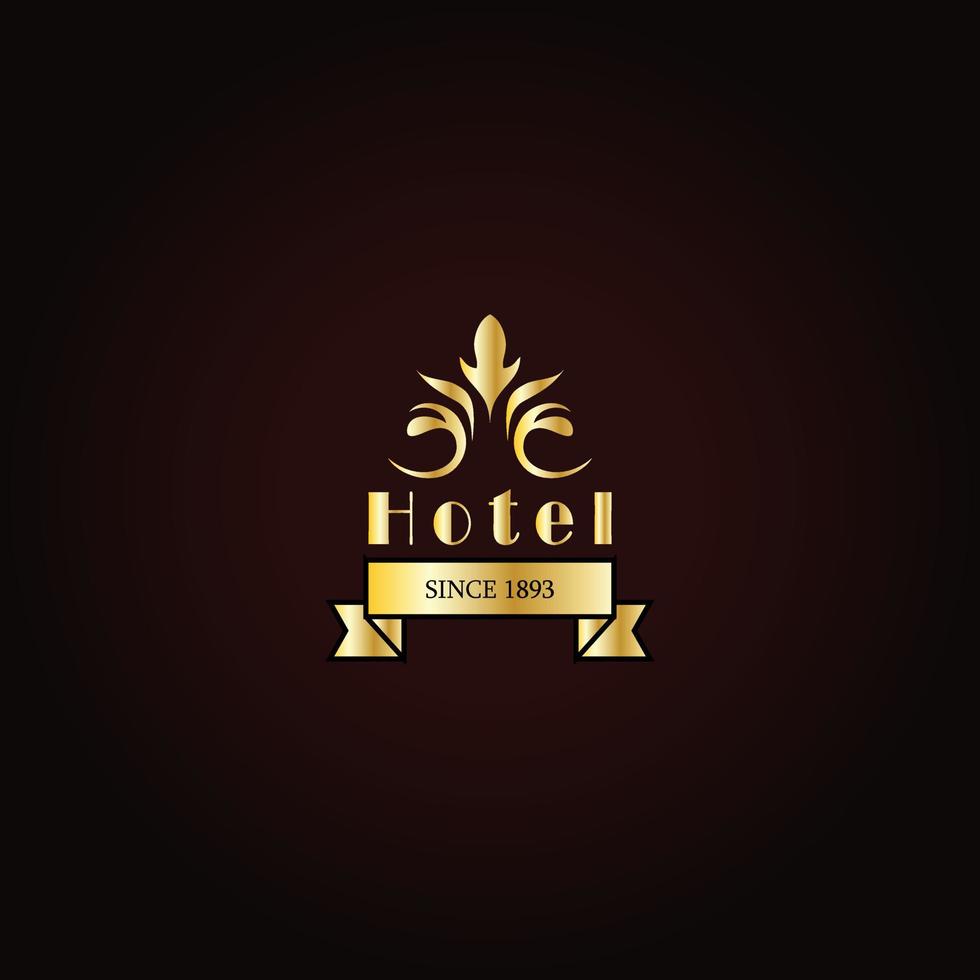nieuw premium luxe logo-ontwerp in vector voor restaurant, royalty, boetiek, café, hotel, heraldisch, sieraden, mode en andere vectorillustratie