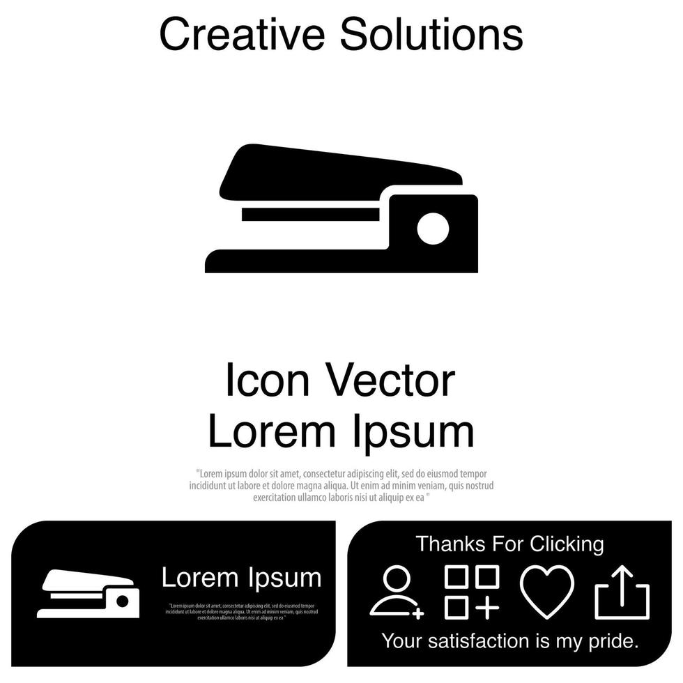 nietmachine pictogram vector eps 10