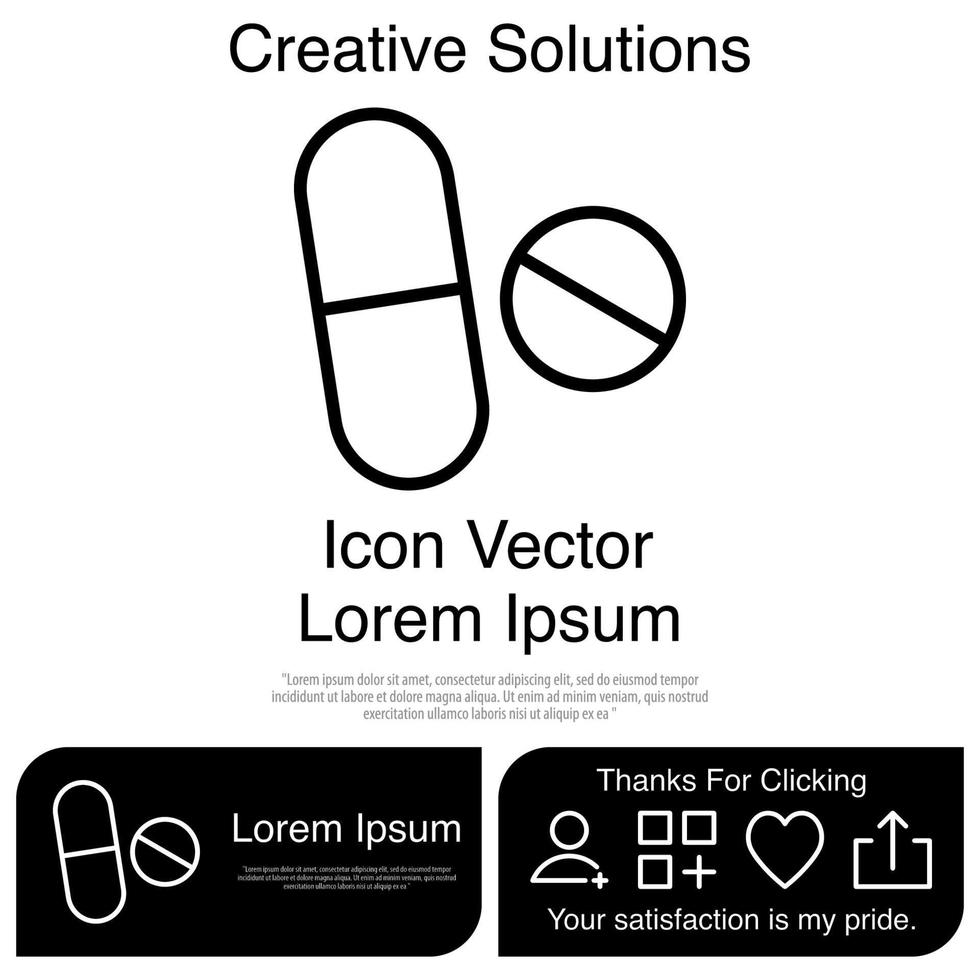 pil pictogram vector eps 10